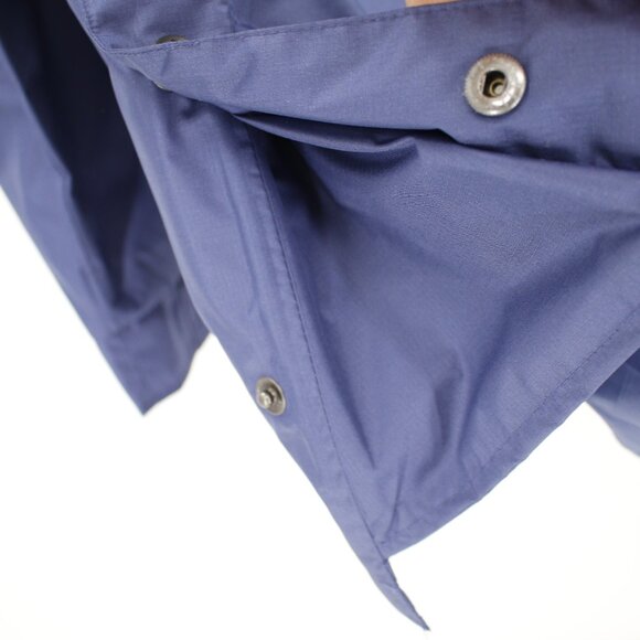 Outback Trading Company Jacket Men's Large Packable Parka Hooded Zip Pocket blue - Picture 5 of 15